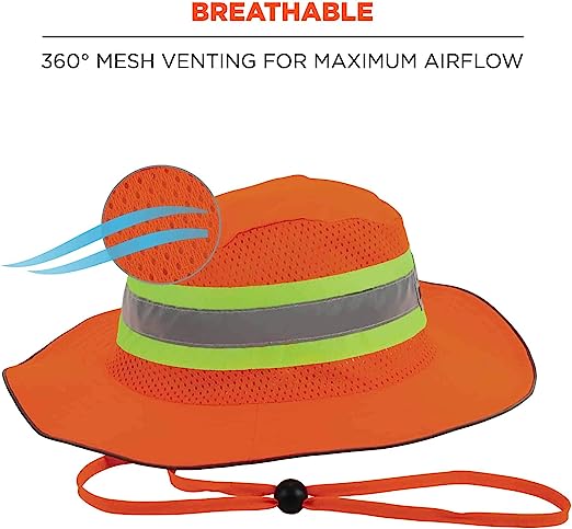 RANGER HAT ORANGE HI-VIS RANGER HAT ORANGE HI-VIS